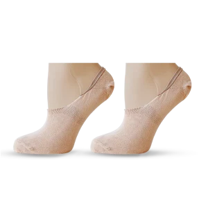 Дамски чорапи с флорален мотив и комфортен ластик